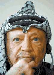 Yasser Arafat is liable for the violent Intifadah